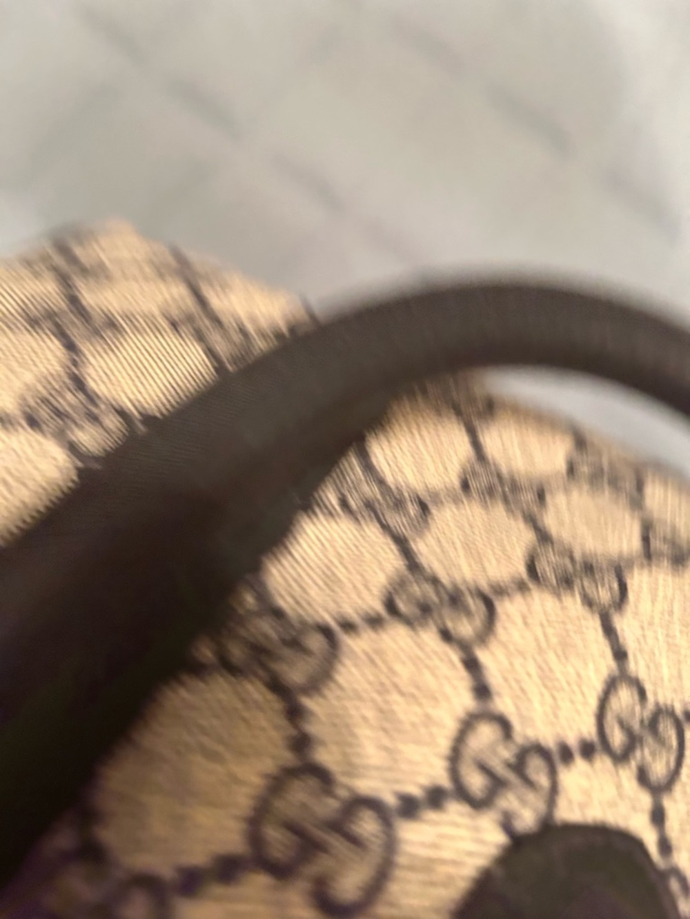 Gucci Navy Boston Handbag Vintage 1980’s - Picture 9 of 10